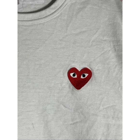 Comme Des Garçon CDG Heart Logo Tee - Picture 2 of 8